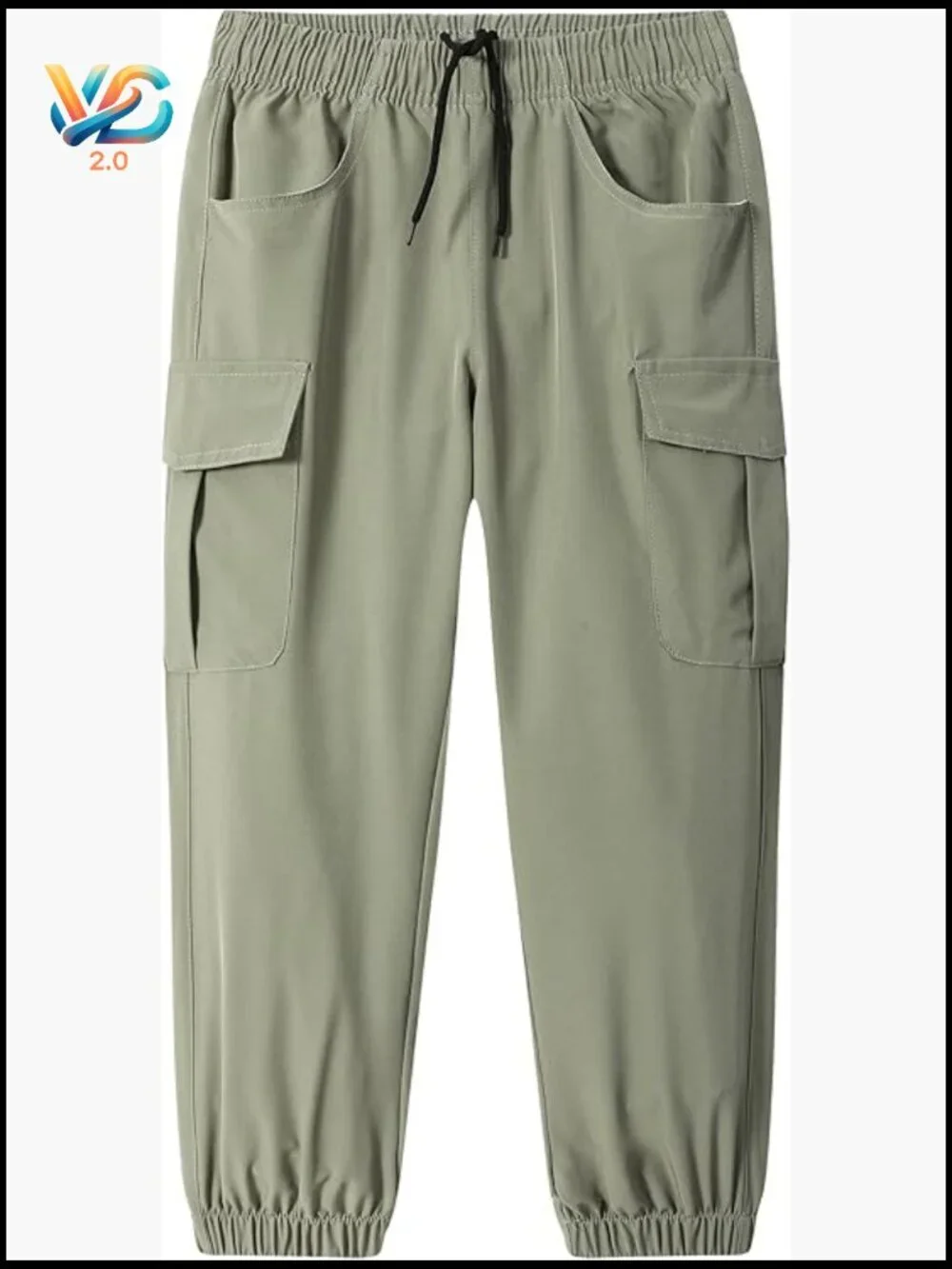 Toddler Cargo Joggers Quick Dry Hiking Pants with Pockets UPF 50+